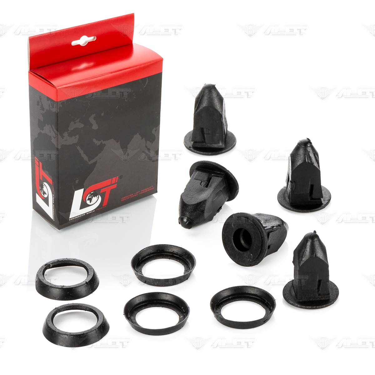 1 Stück BMW Kennzeichen Einsteckmutter Befestigungs Clip NEU 51181852299